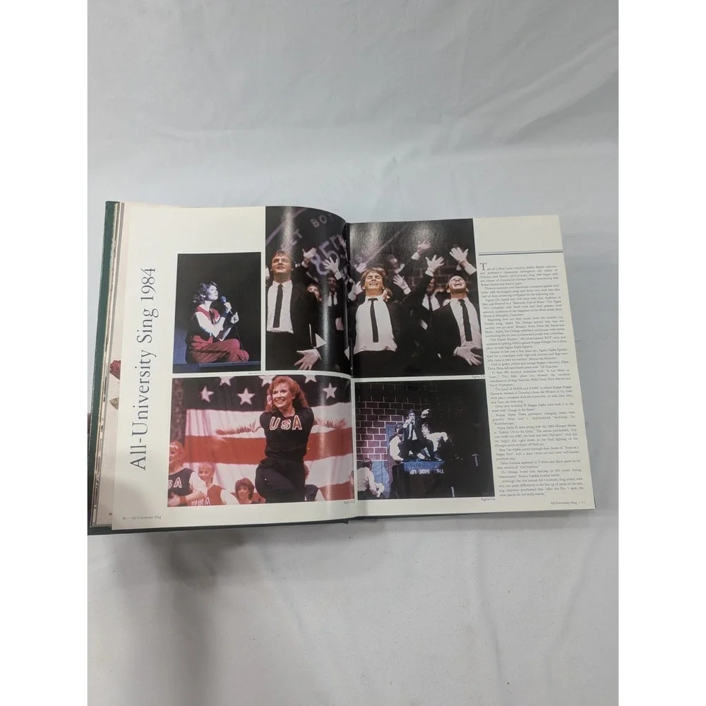 1984 Baylor‎ University Round Up College Yearbook Waco Texas Great Condition!